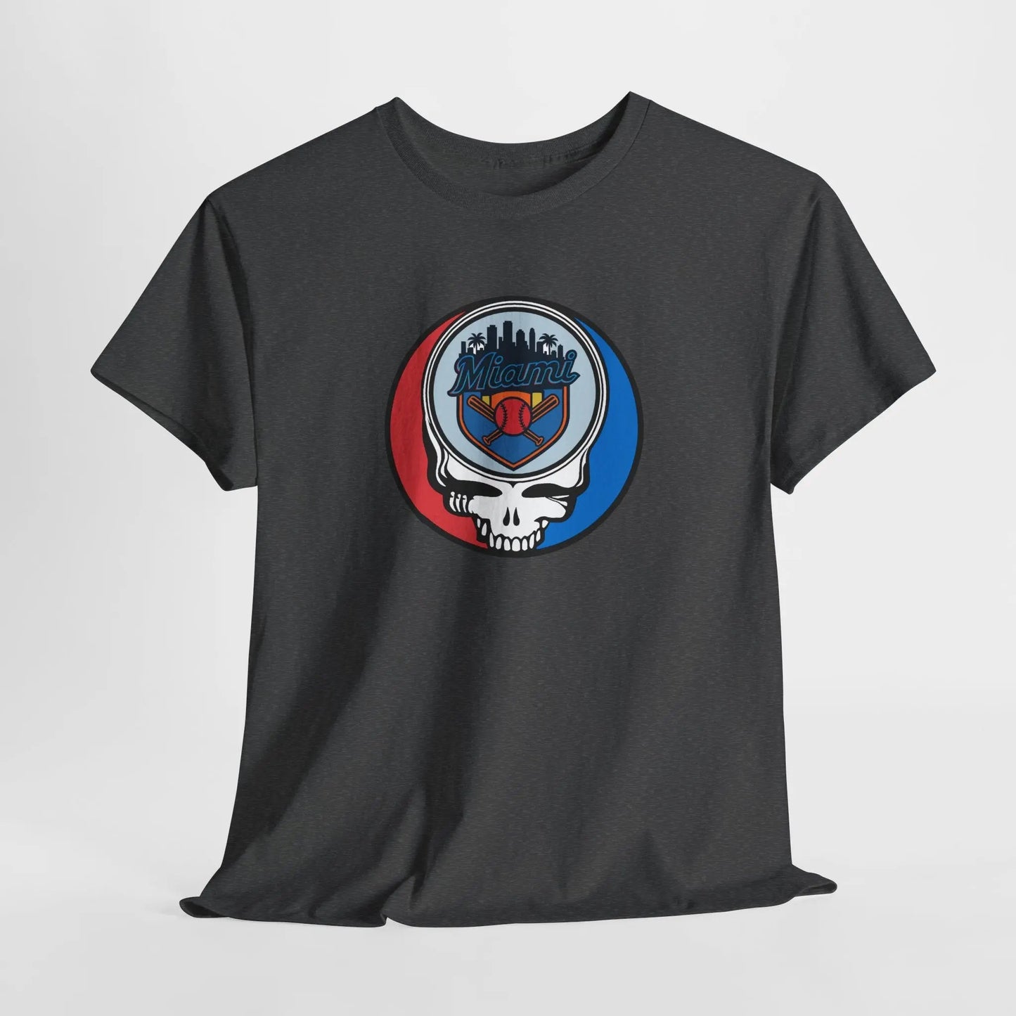 Miami Marlins Original Stealie Grateful Dead T-Shirt