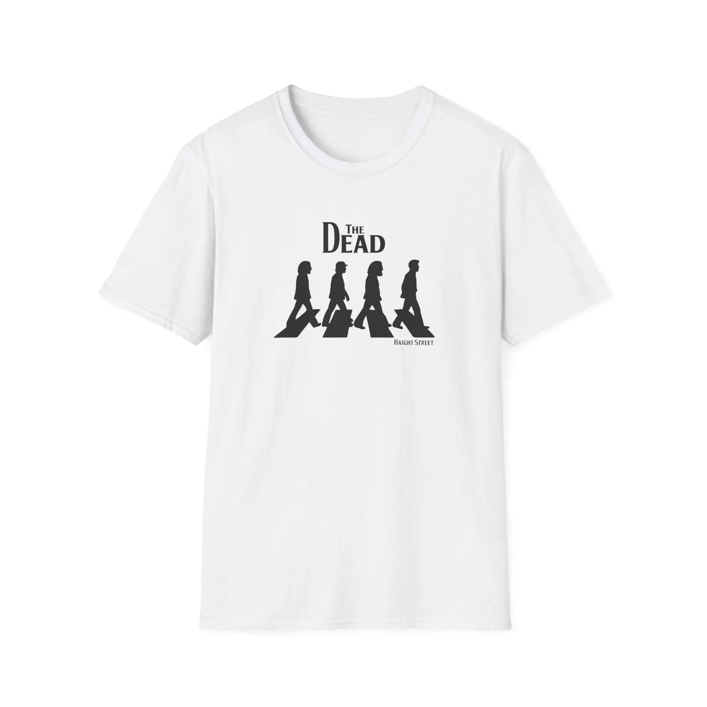 "Jerry Road" Haight Street Crosswalk Silhouettes Grateful Dead T-Shirt