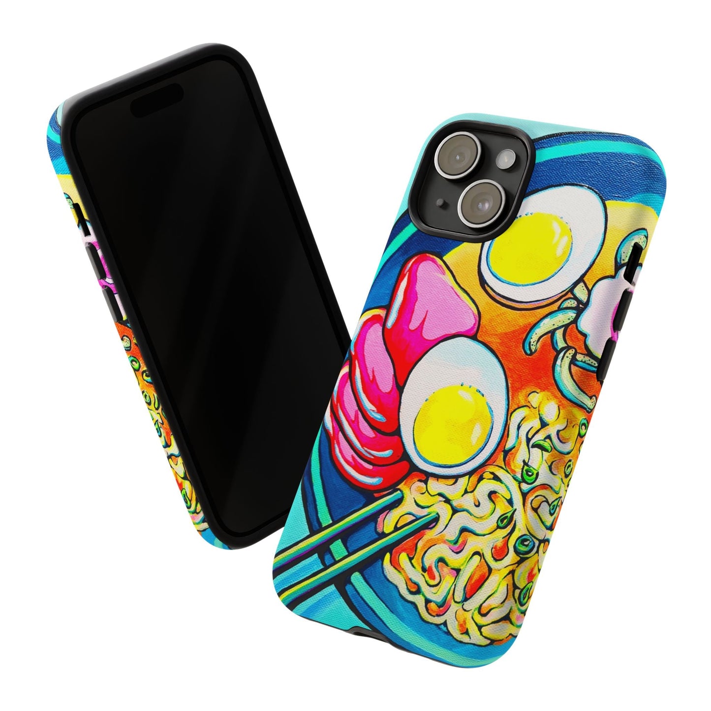 Neon Ramen Tough Phone Case