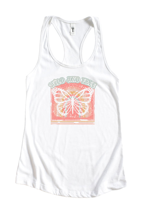 Wild & Free Butterfly Tank 4245