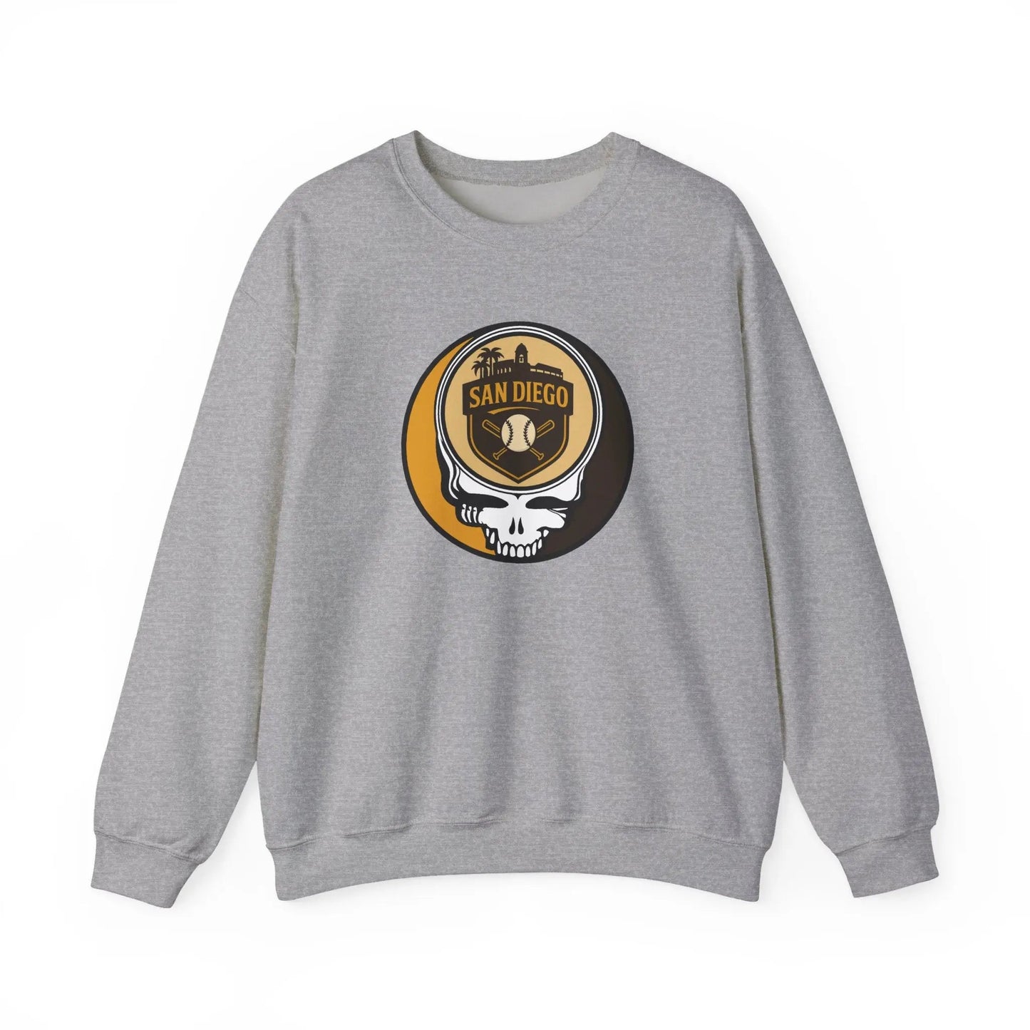 San Diego Original Stealie Grateful Dead Crewneck Grateful Dead Sweatshirt