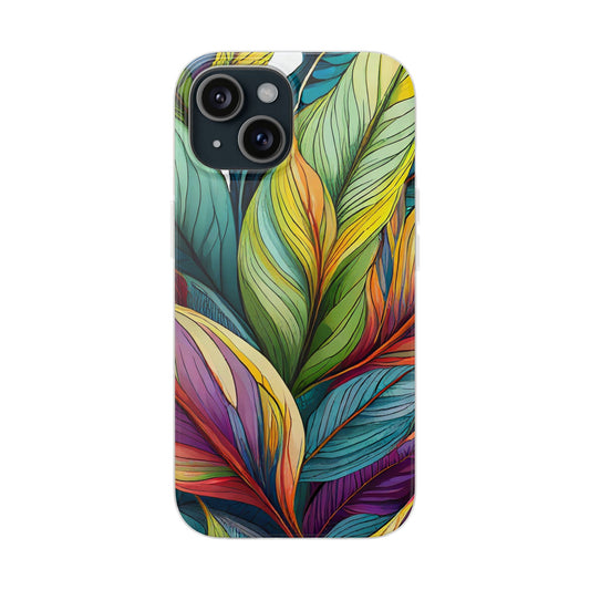 Colorful Foliage Flexi Phone Case