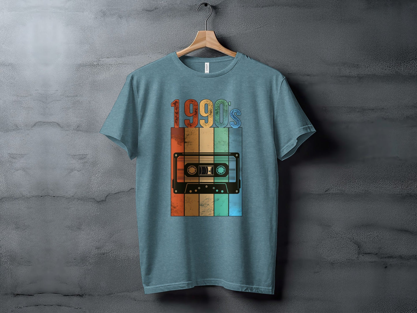 Vintage Cassette Tape with 1990s Design Retro T-Shirt