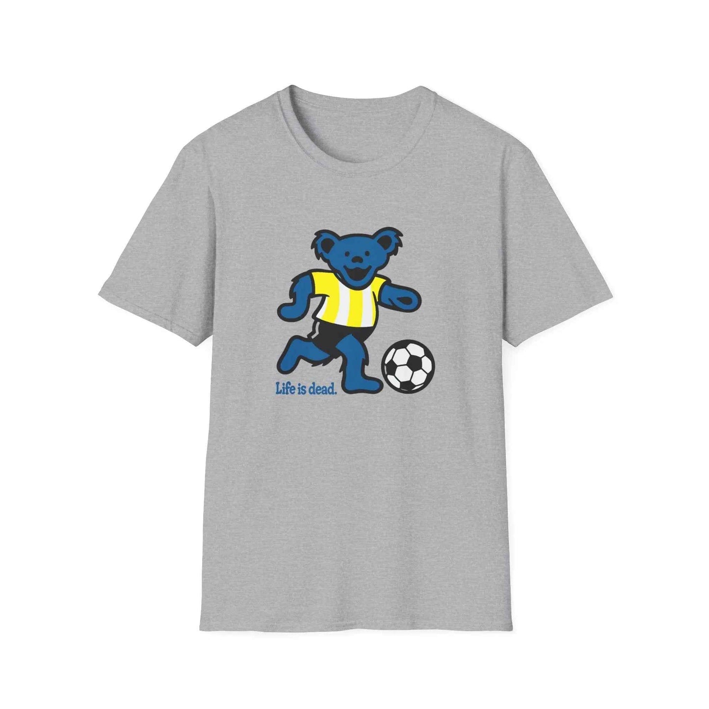 Futbol Bear - Life is dead.® Grateful Dead T-Shirt