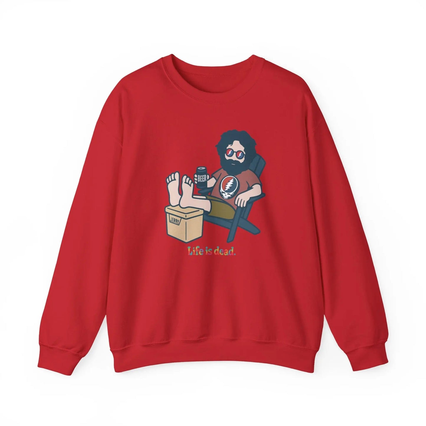 Stay Cool, Jerry Life is dead.® Crewneck