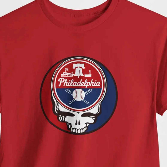 Philadelphia Phillies Original Stealie Grateful Dead T-Shirt