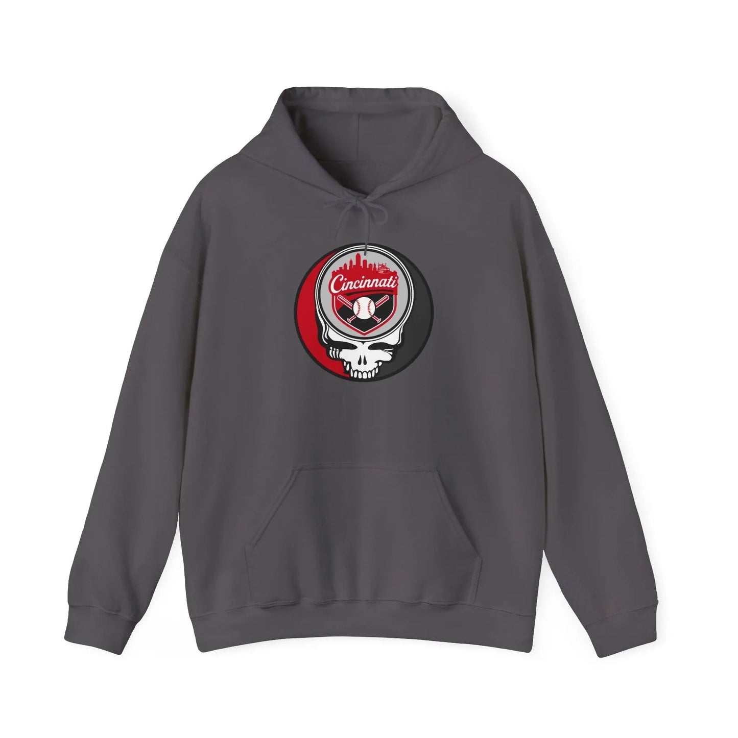 Cincinnati Reds Original Stealie Grateful Dead Hoodie