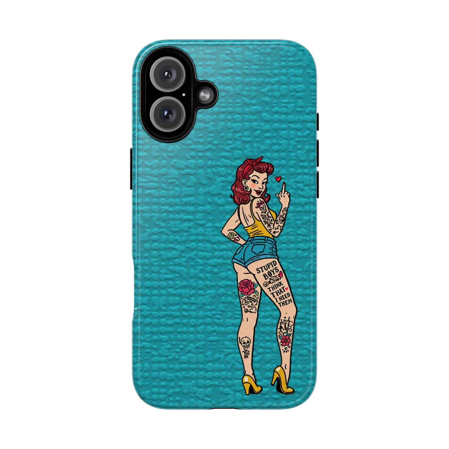 Stupid Boys Tough Phone Case
