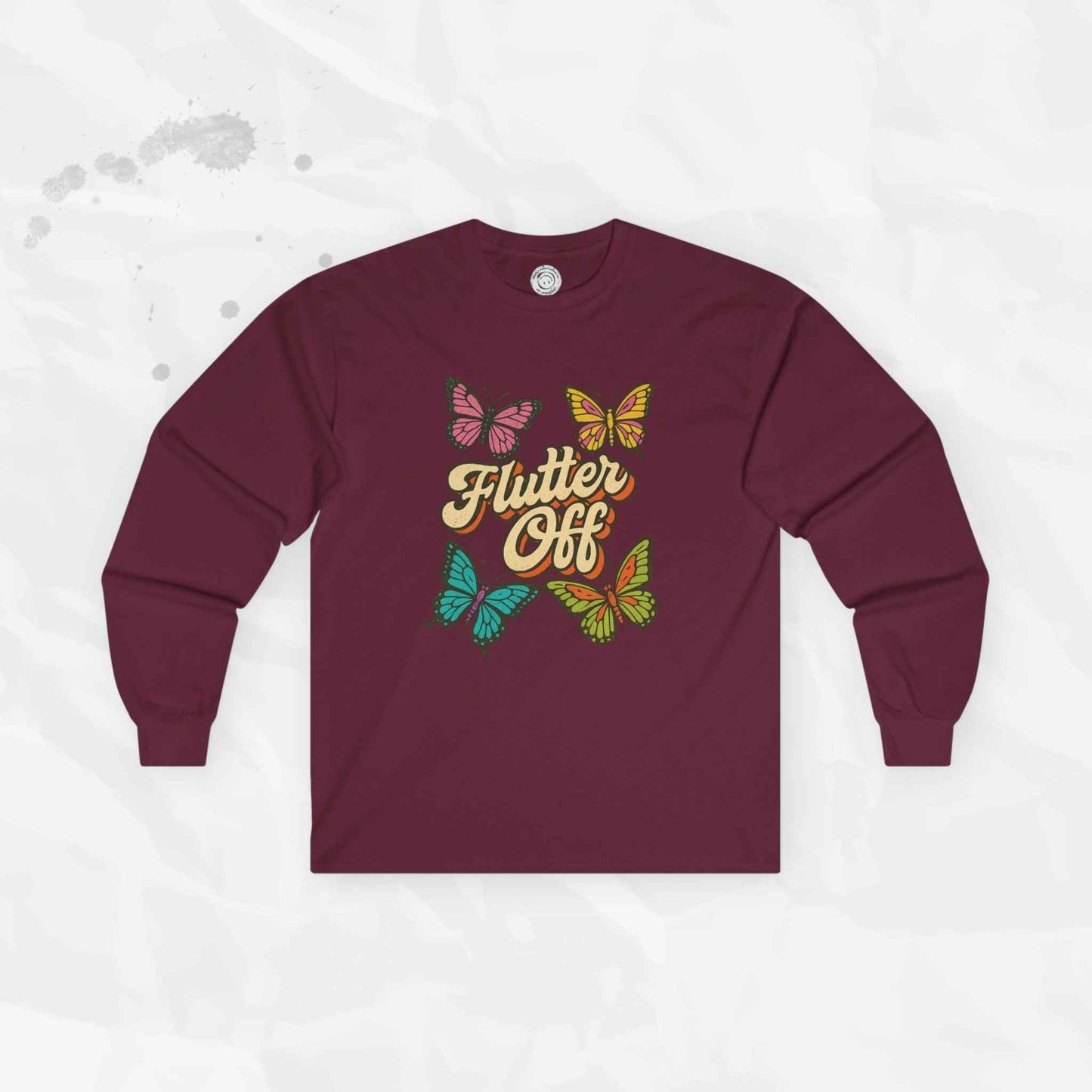 Flutter Off - Long Sleeve T-Shirt