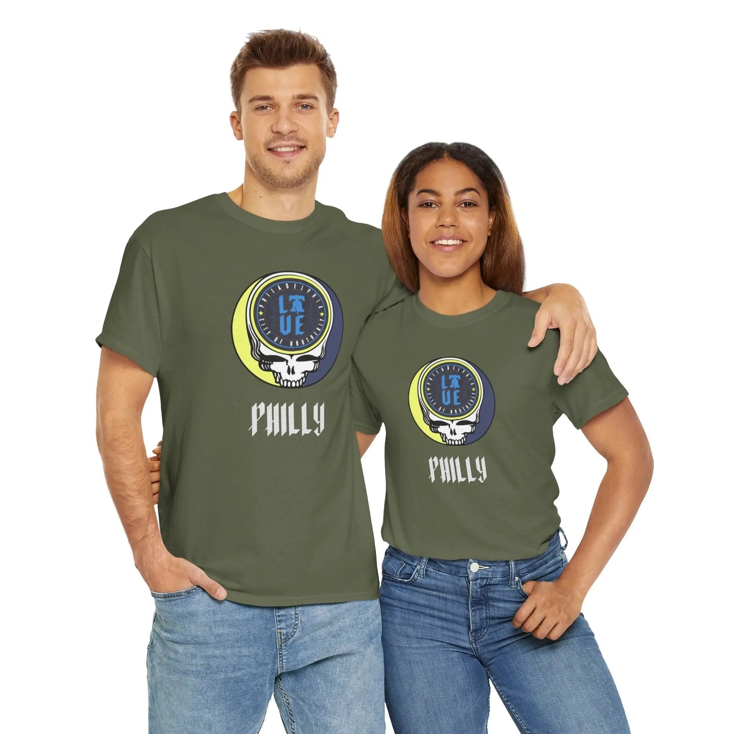 Philly City Connect Logo Stealie Grateful Dead T-Shirt