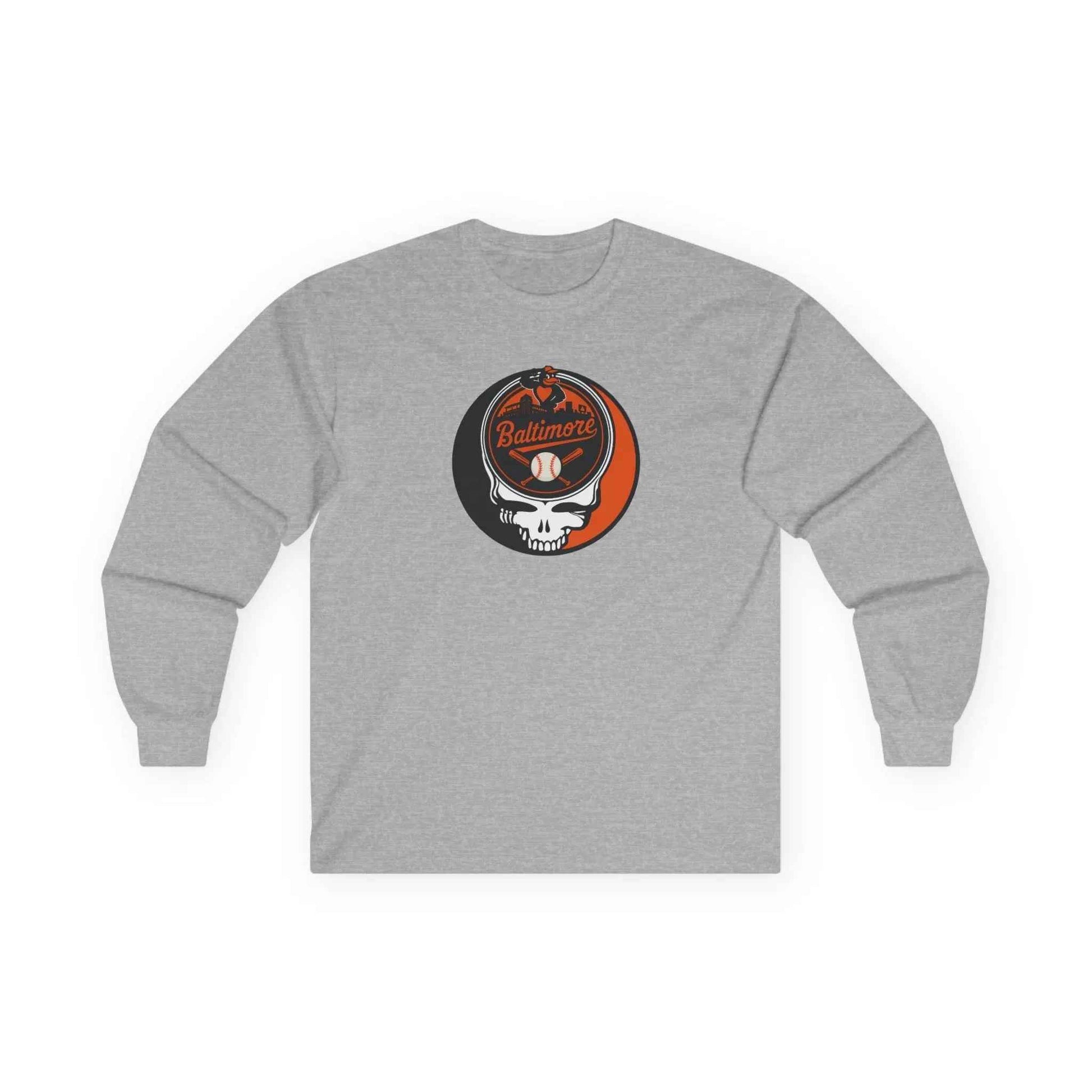Baltimore Orioles Original Stealie Long Sleeve T-Shirt
