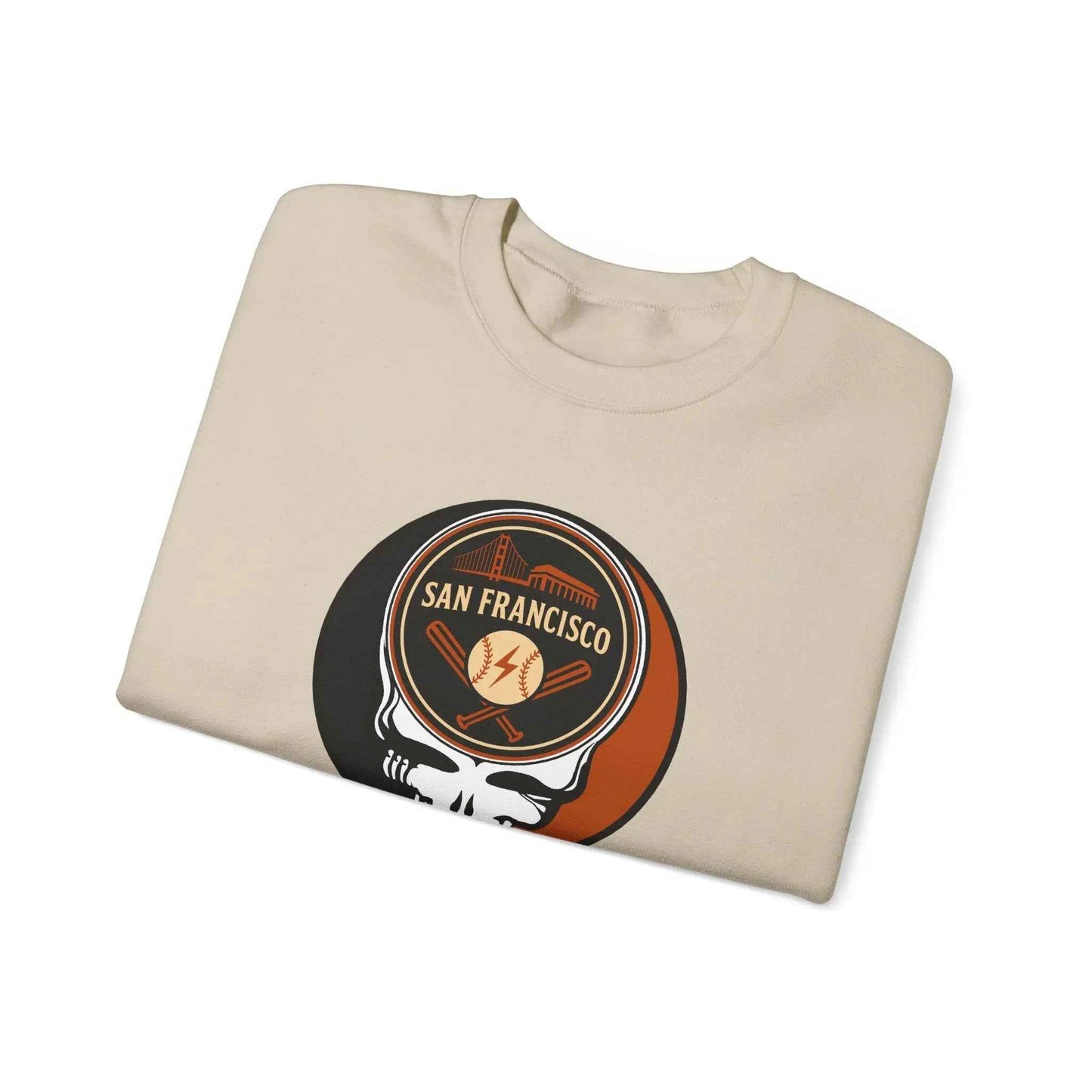 San Francisco Giants Original Stealie Grateful Dead Crewneck Grateful Dead Sweatshirt