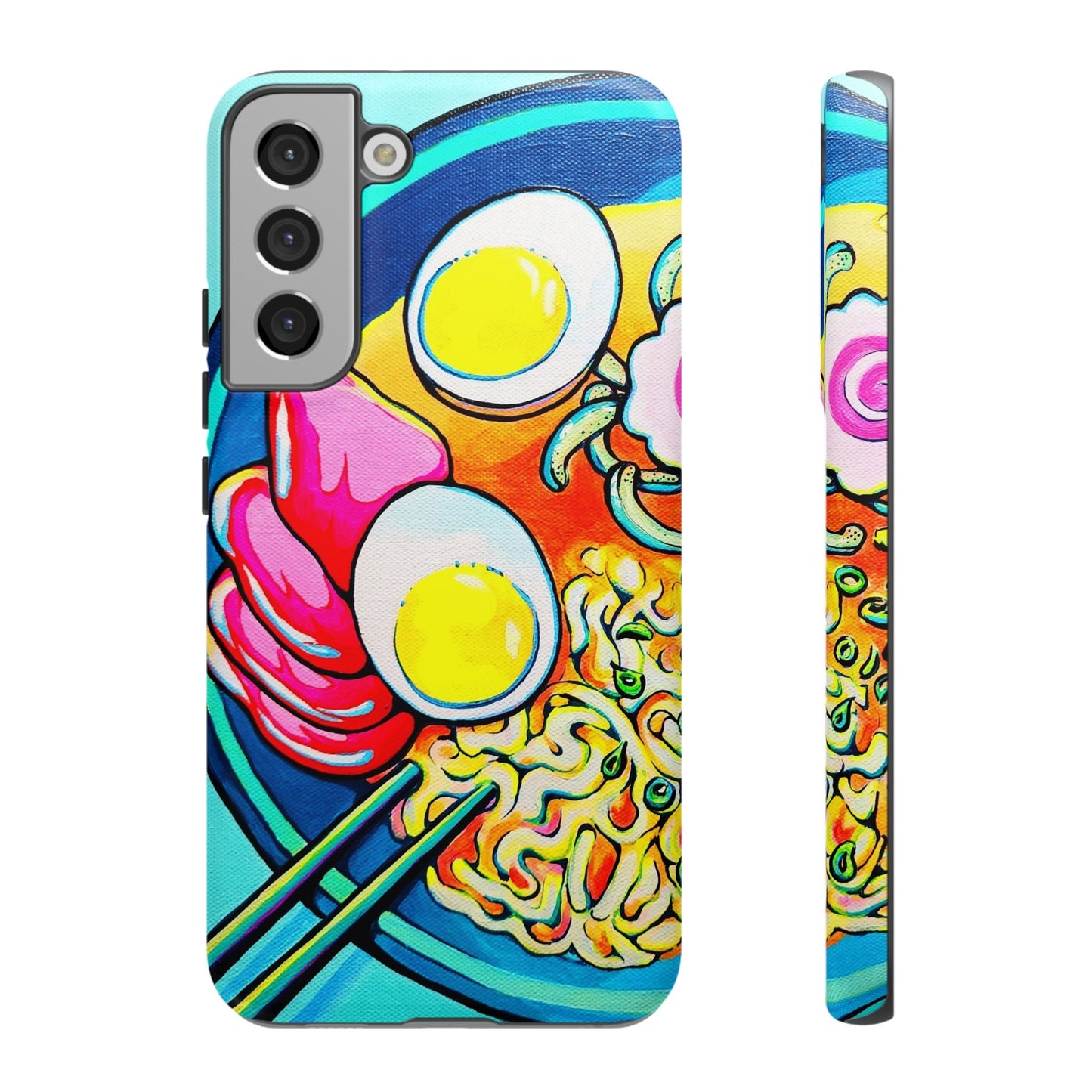 Neon Ramen Tough Phone Case
