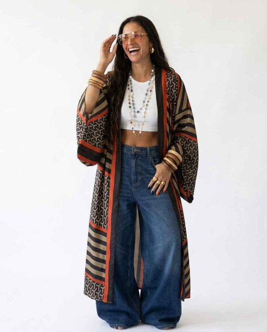 Sovereign Printed Boho Kaftan