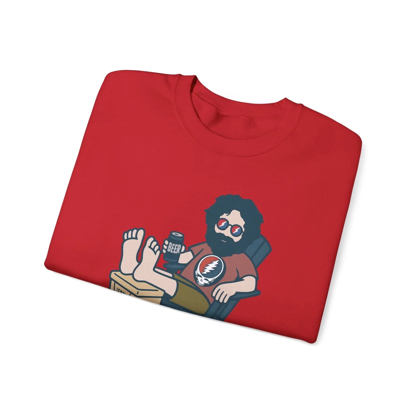 Stay Cool, Jerry Life is dead.® Crewneck