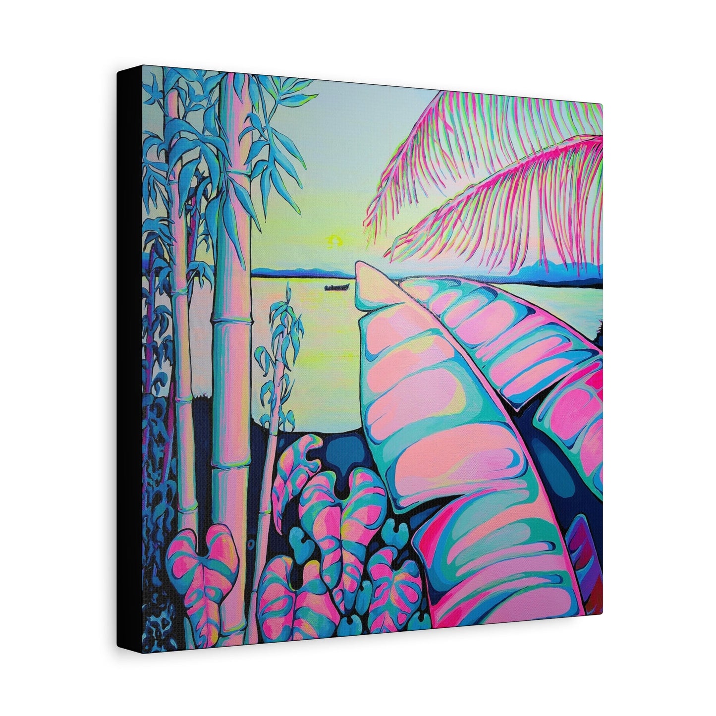 Serenity Bocas Canvas Print, Original Artist Design, Home Decor, Wall Art