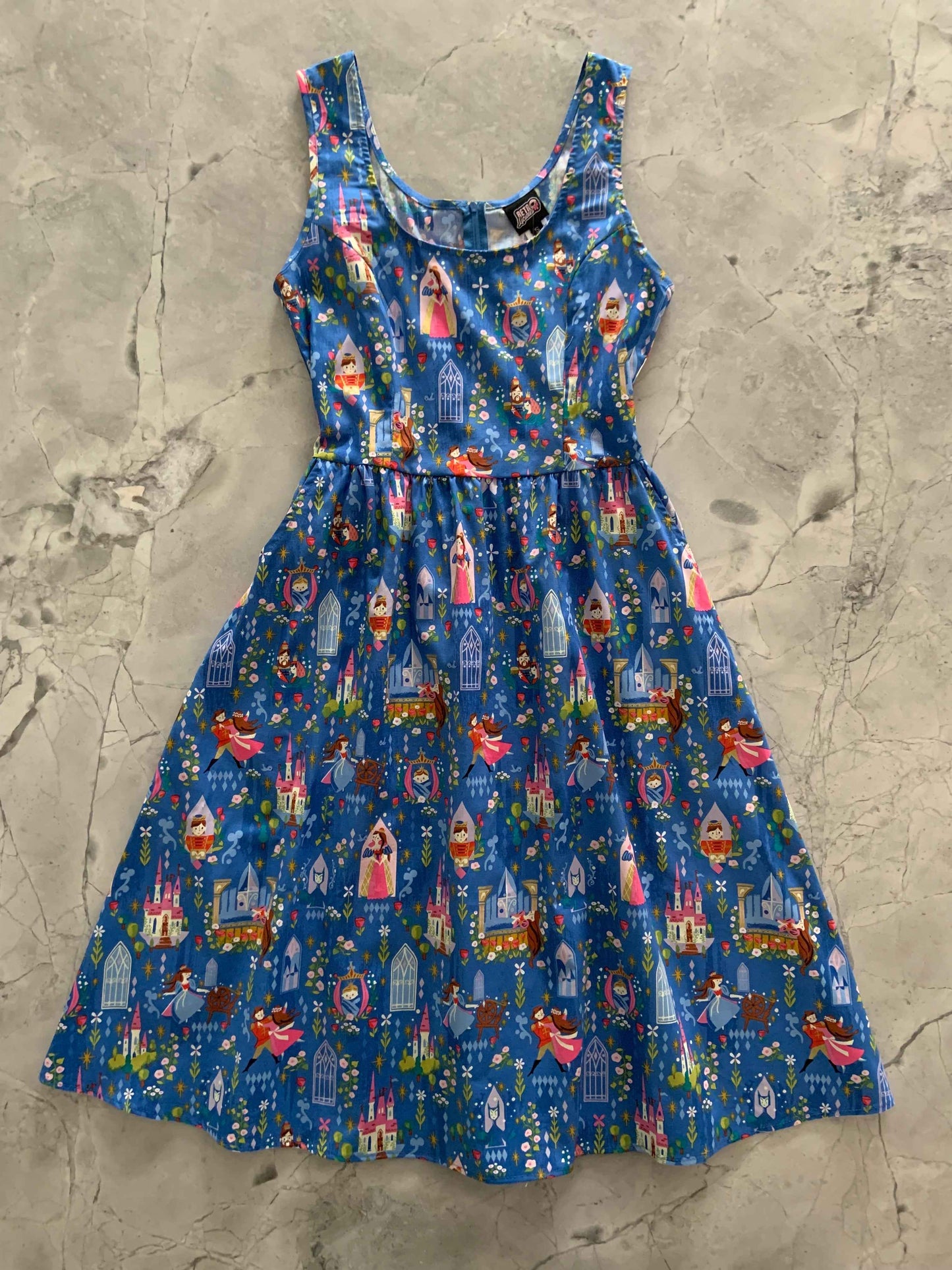 Sleeping Beauty Fit & Flare Dress