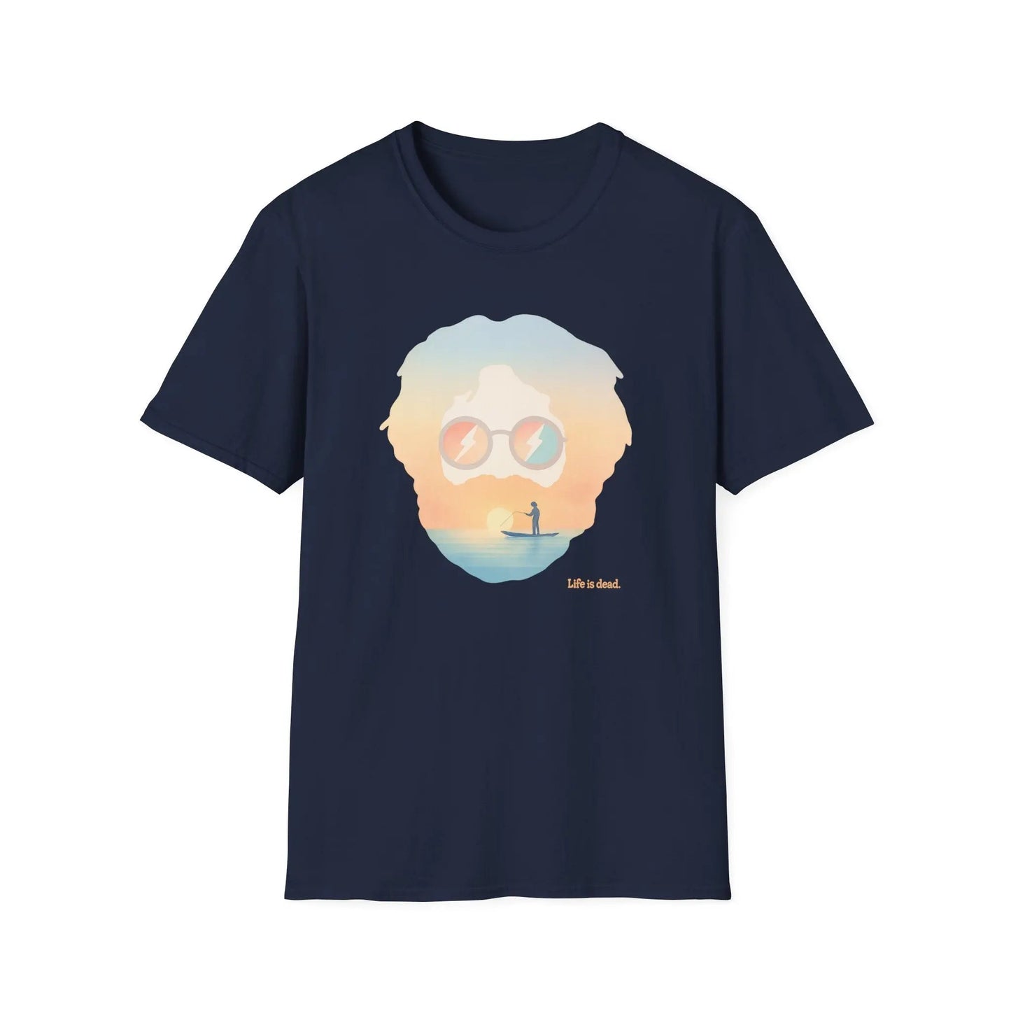 Beach Vibes Jerry Life is dead.® Grateful Dead T-Shirt