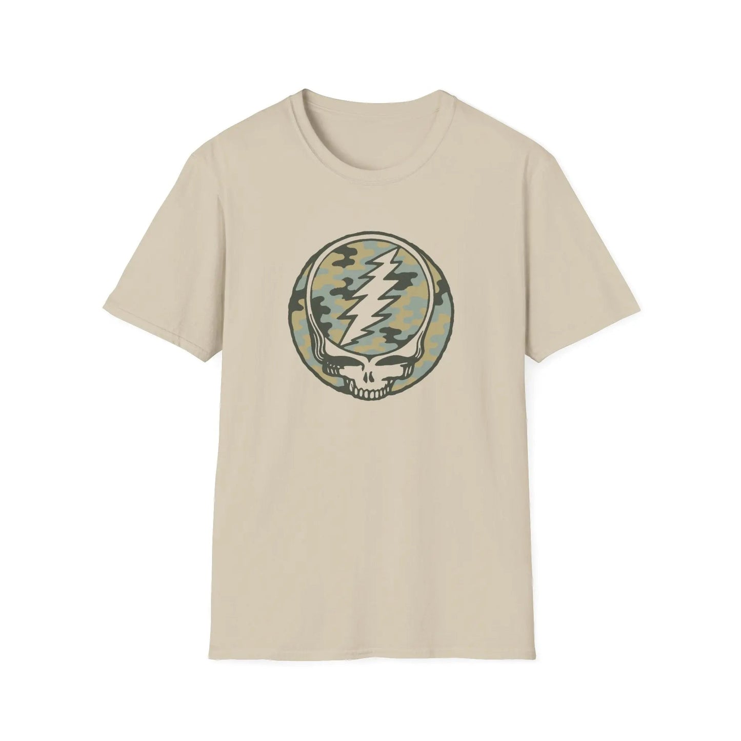 Camo Stealie Color Match Vineyard Collection Grateful Dead T-Shirt