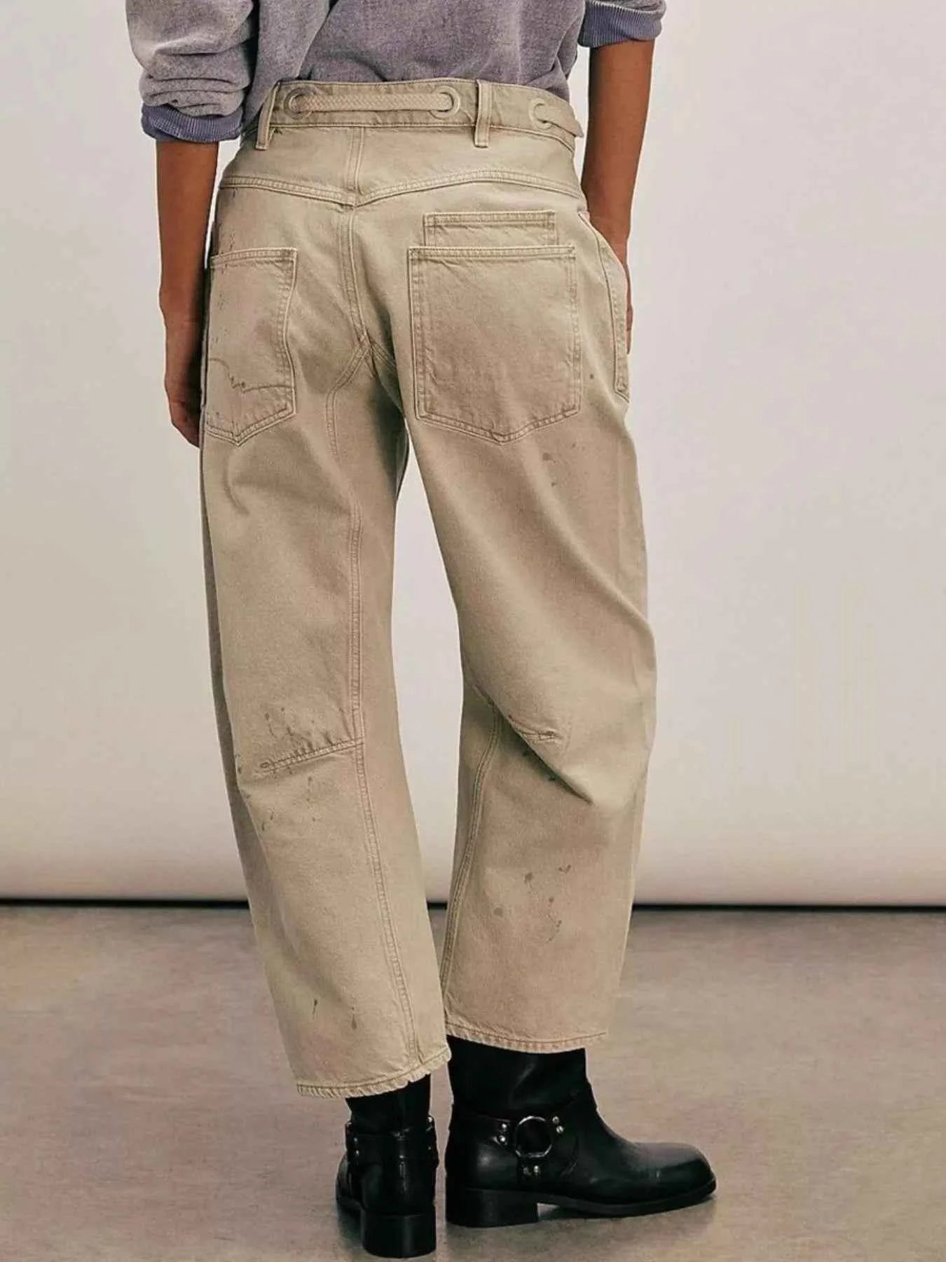 Washed Relaxed Fit Jeans