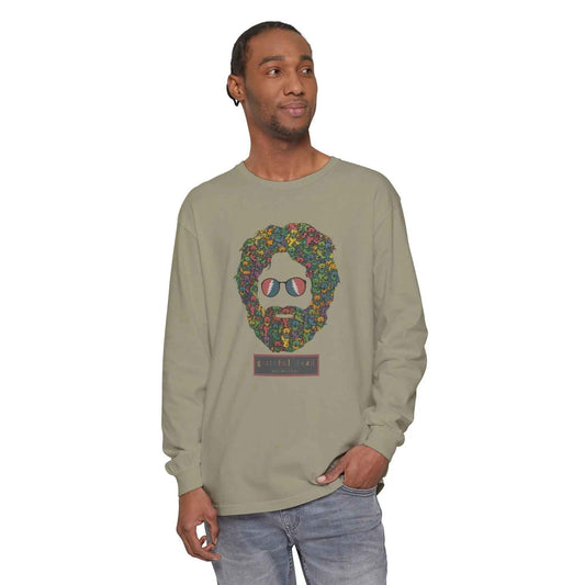 Dancing Bears Jerry Vineyard Collection Garment-Dyed Long Sleeve T-Shirt