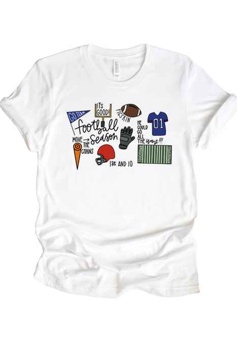 Football Season 4823 red blue