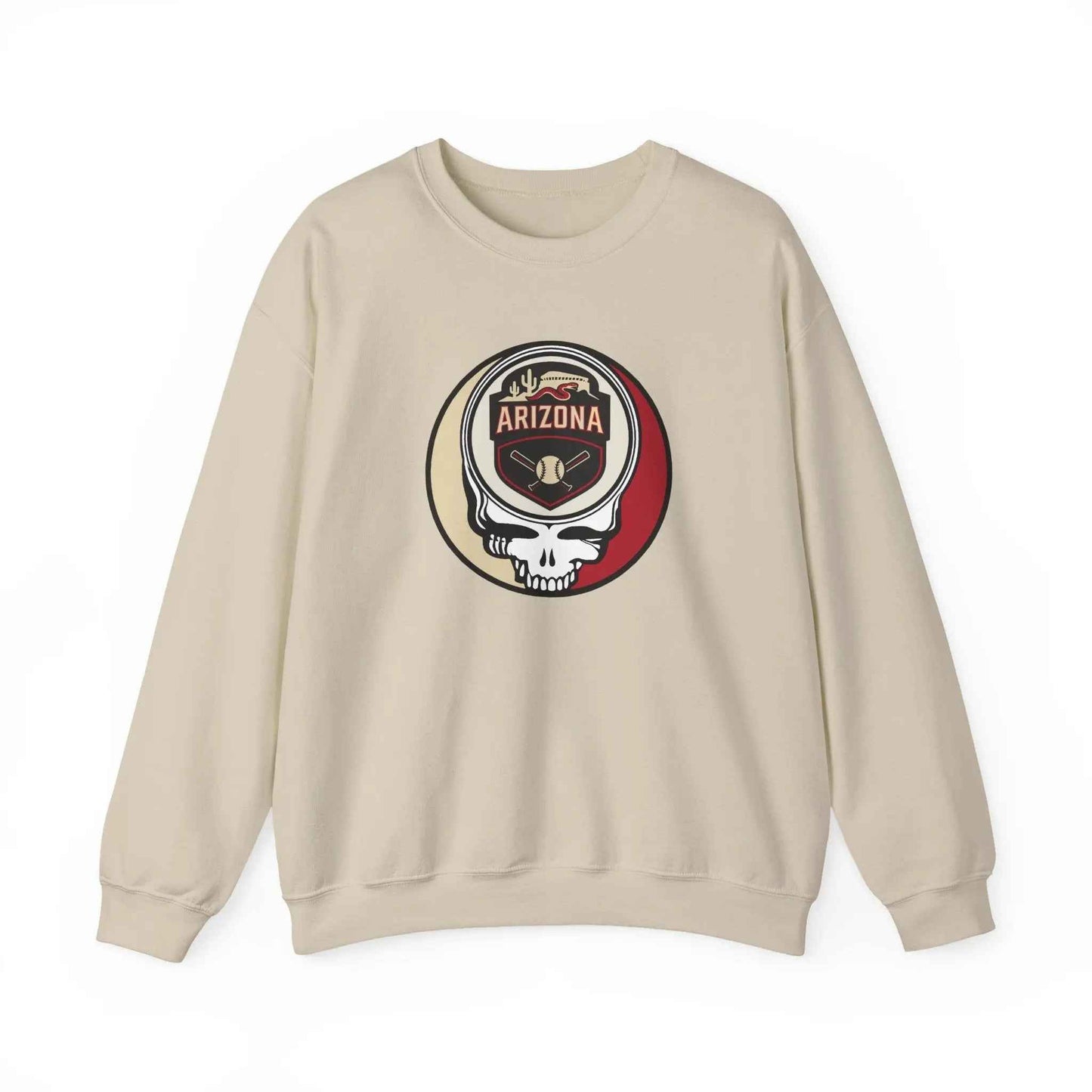 Arizona Diamondbacks Original Grateful Dead Crewneck Grateful Dead Sweatshirt