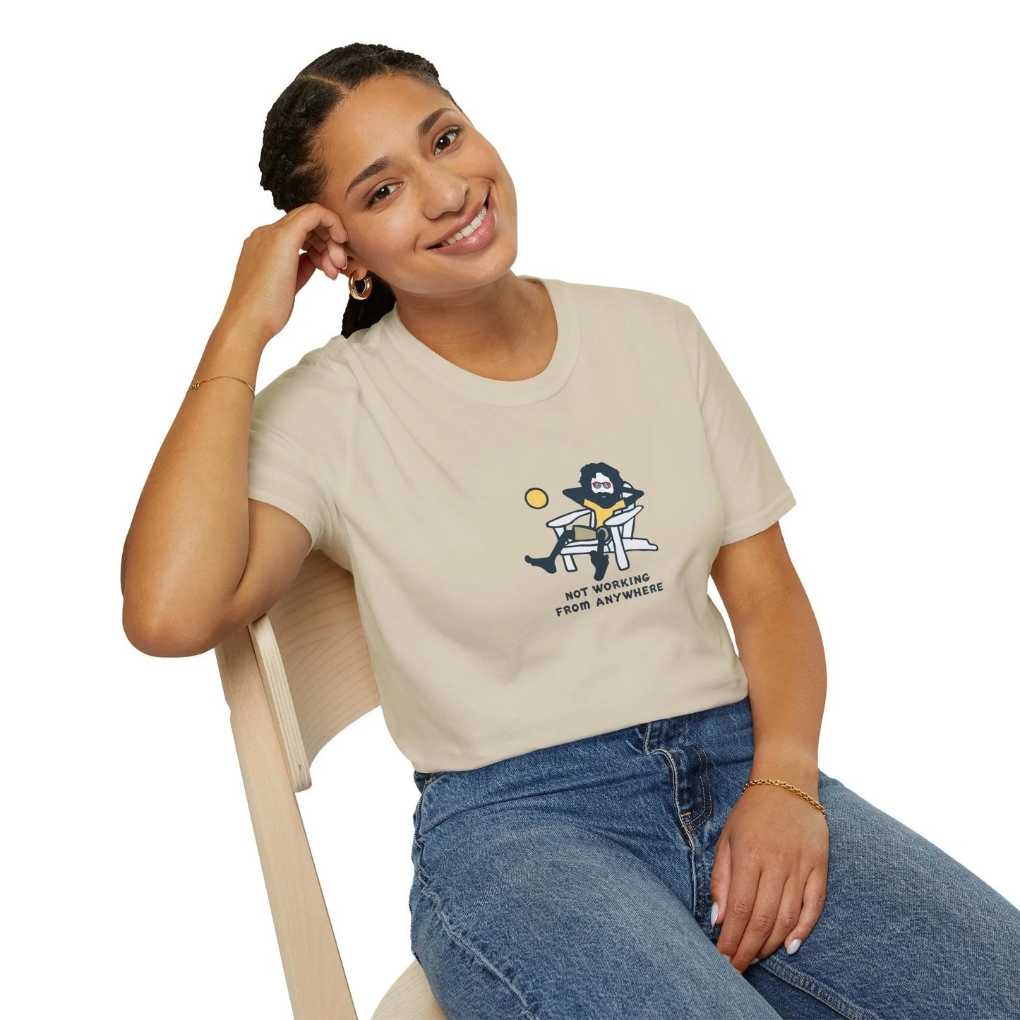 Life is dead.® Jerry's Not Working from Anywhere Grateful Dead T-Shirt