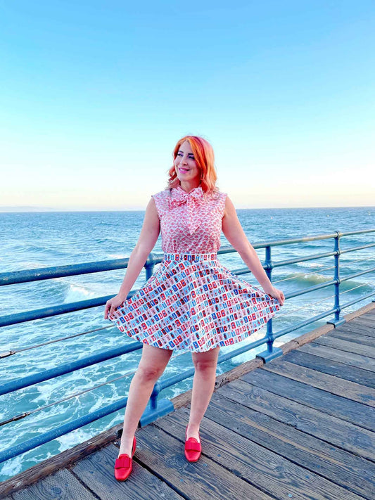 Sunny Days Skater Skirt