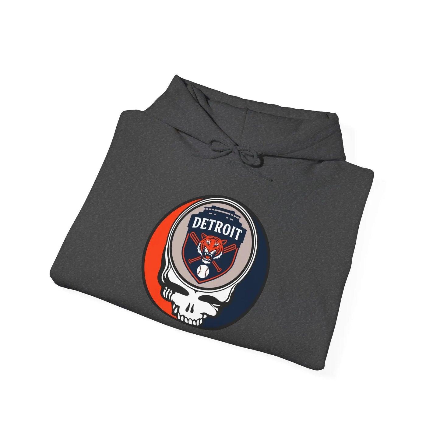 Detroit Tigers Original Stealie Grateful Dead Hoodie