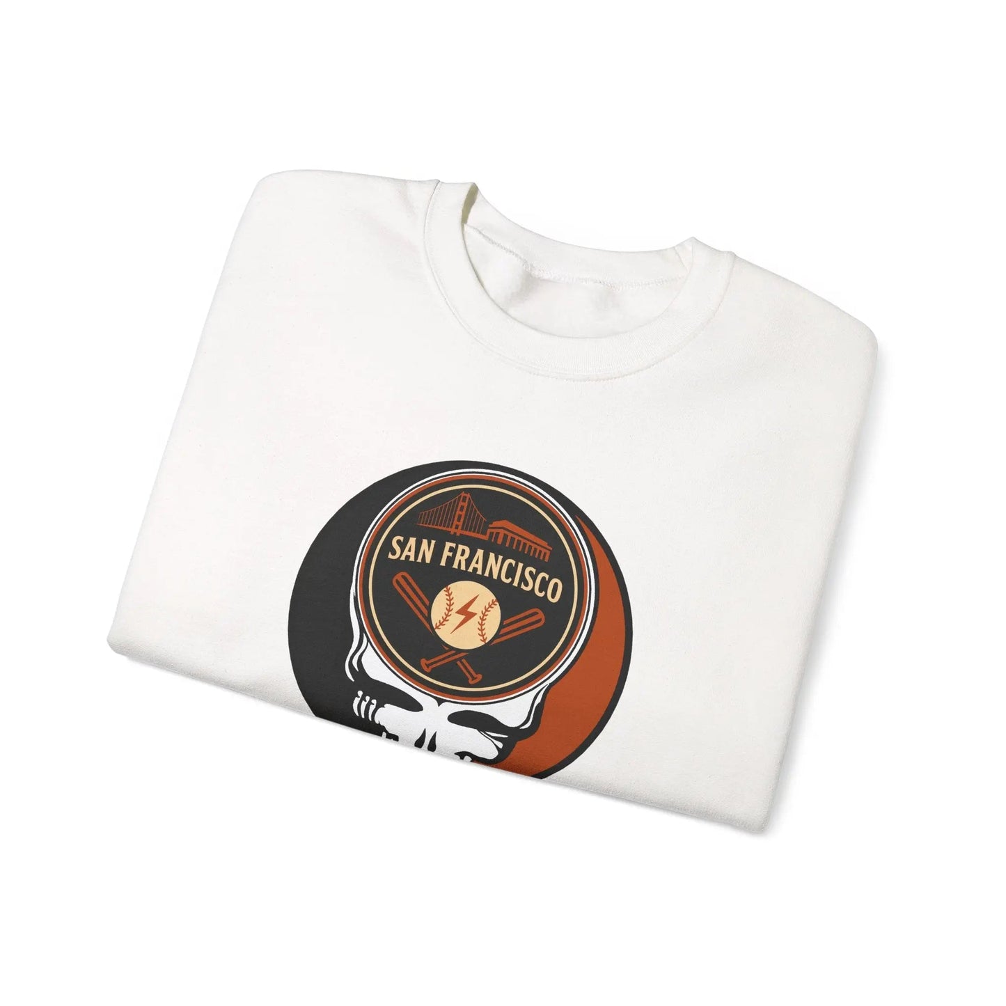 San Francisco Giants Original Stealie Grateful Dead Crewneck Grateful Dead Sweatshirt