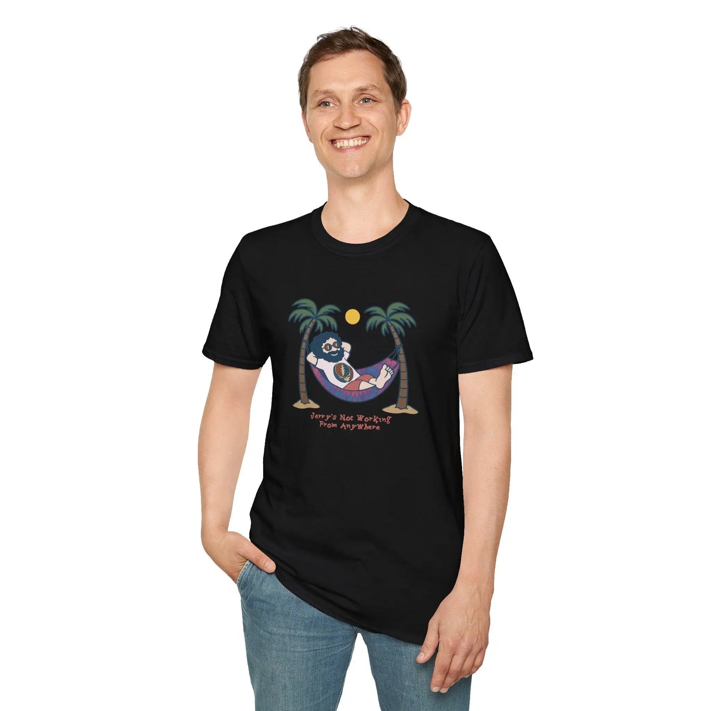 Grateful Dead - Life is dead.® Jerry's Not Working From Anywhere Grateful Dead T-Shirt