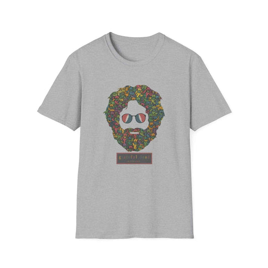 Jerry Garcia Dancing Bears Face - Vineyard Collection Grateful Dead T-Shirt