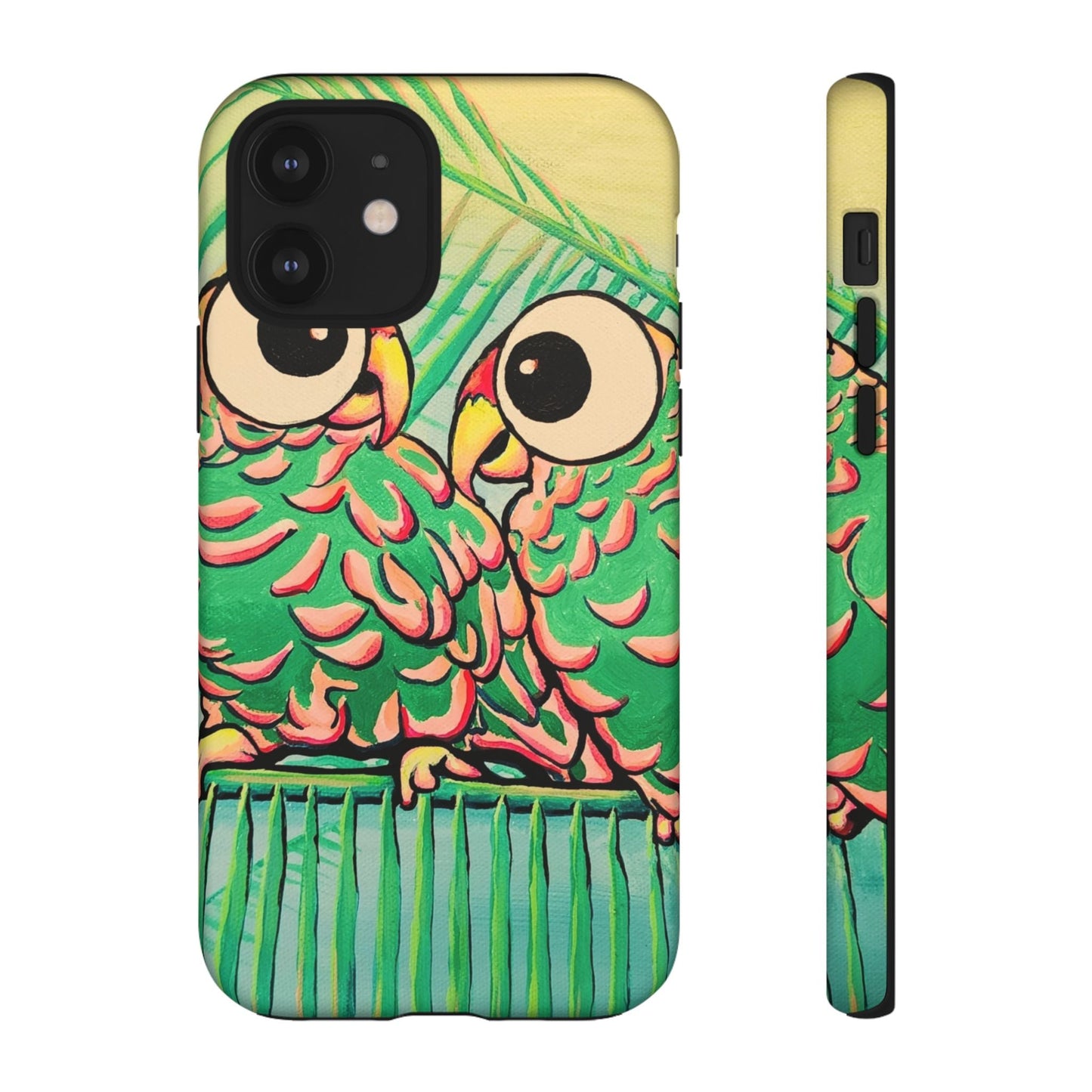 Chatty Cyclops Parrots Tough Phone Case