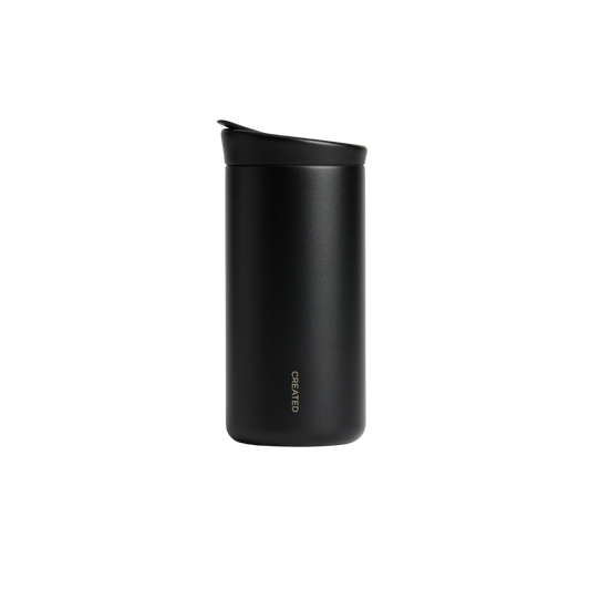 12oz Nomad Flip Tumbler - Black