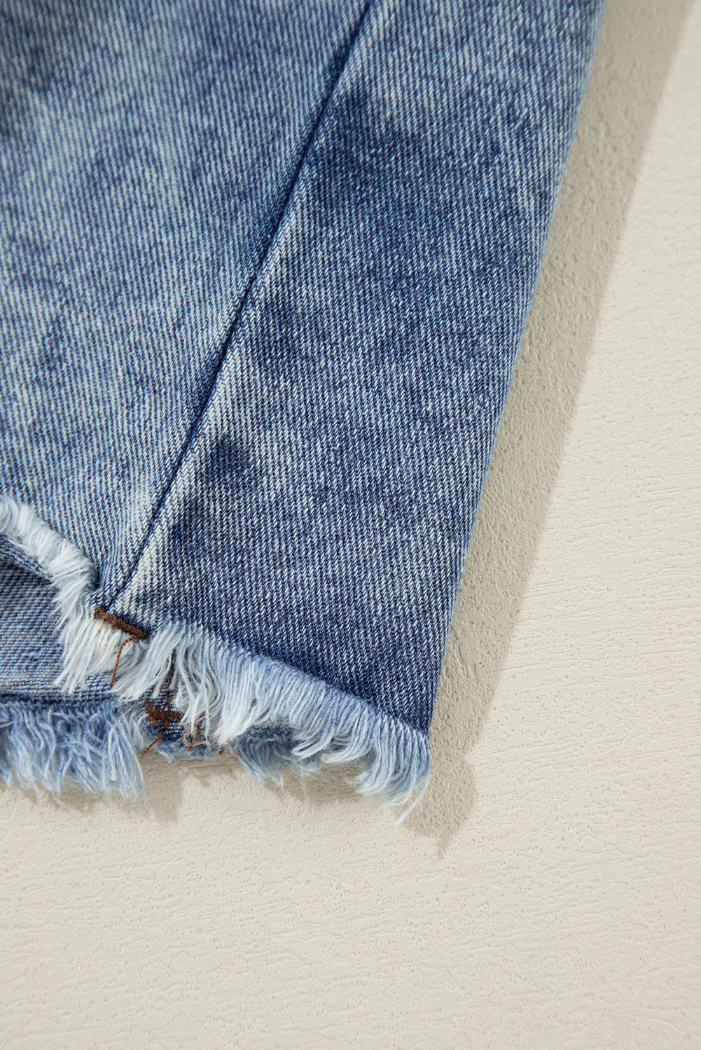 Olivia Hooded Raw Hem Jacket