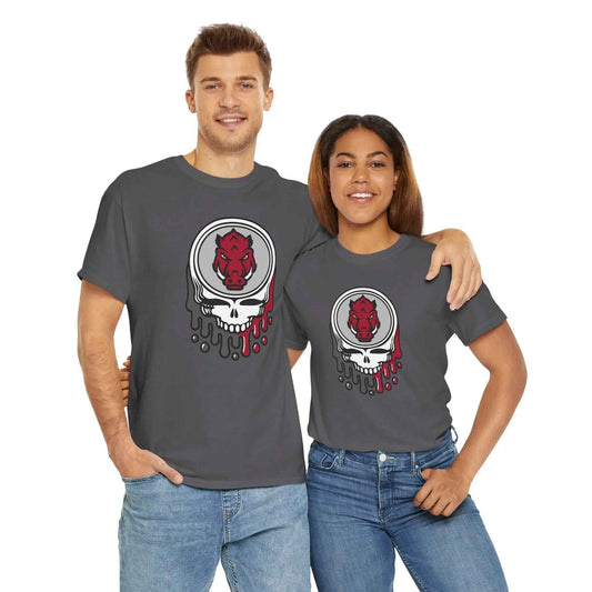 Arkansas Razorbacks Stealie Unisex Grateful Dead T-Shirt