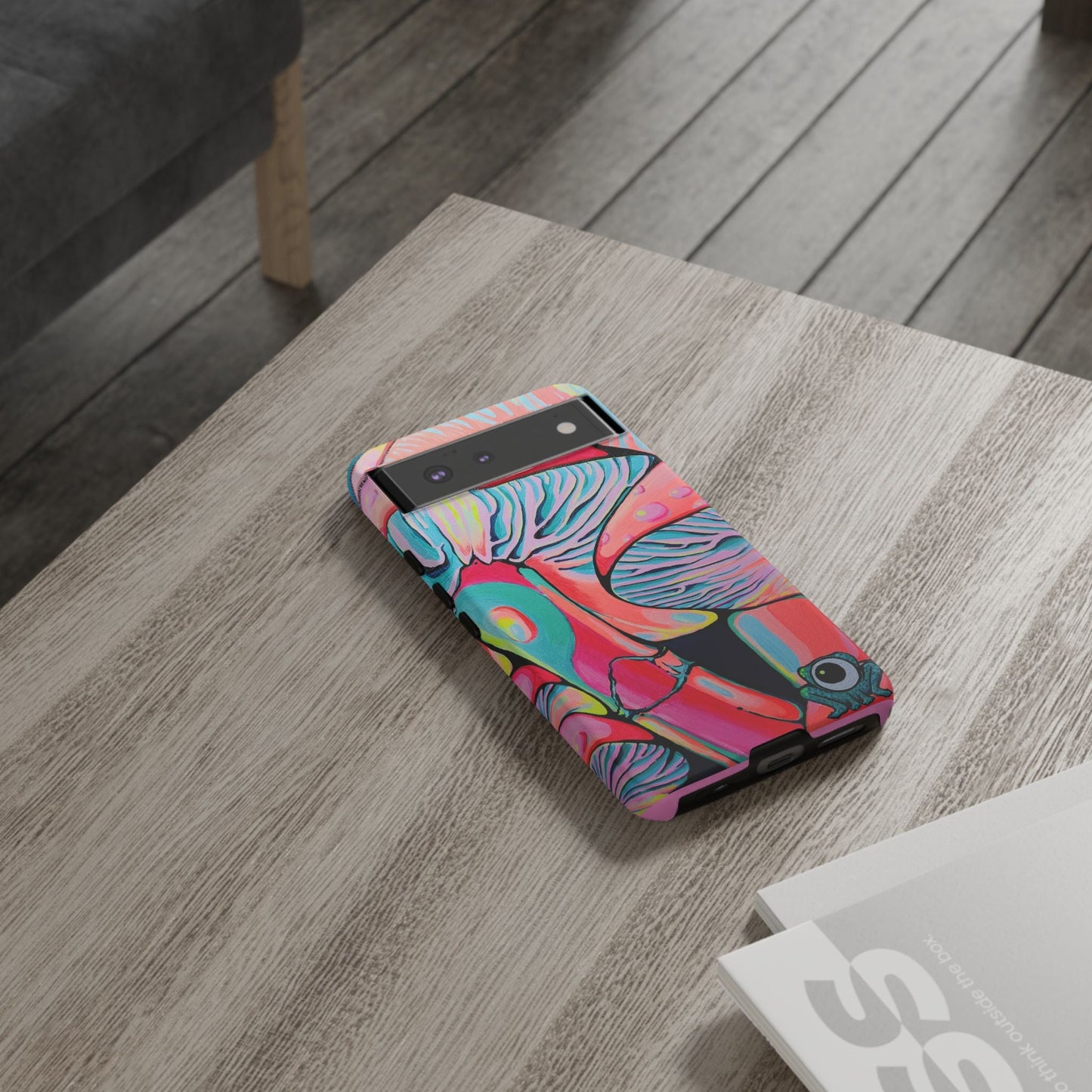 Trippy Mushrooms Tough Phone Case