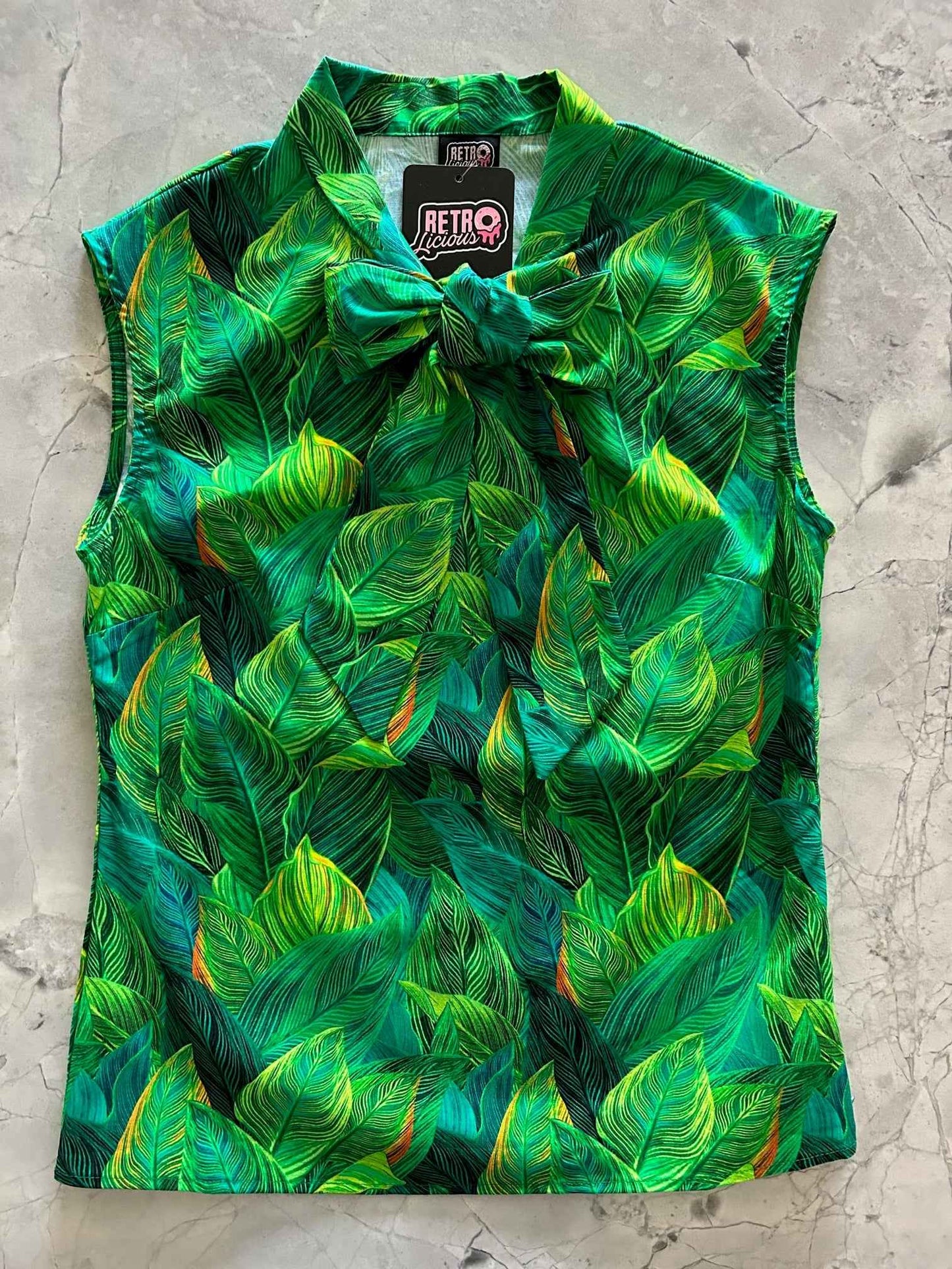 Leaves Bow Top