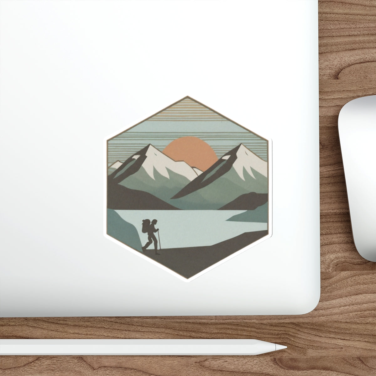 Horizon Hike Die-Cut Sticker