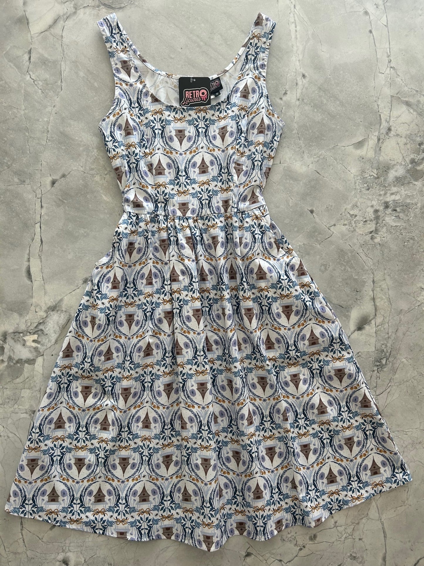 Honey I'm Home Fit & Flare Dress