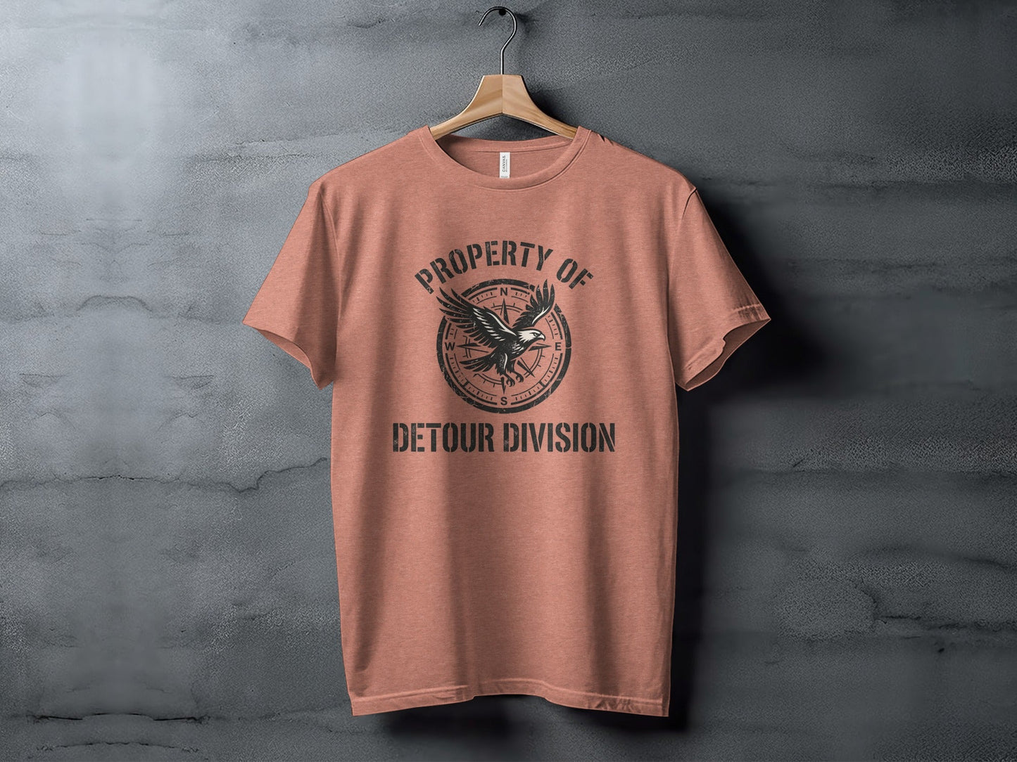 Rugged Detour Division Compass Eagle Tee Wilderness Shirt