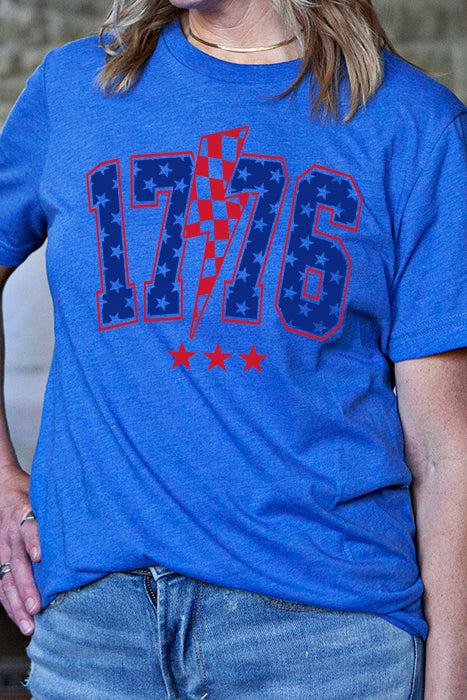 1776 Lightning Tee 5177