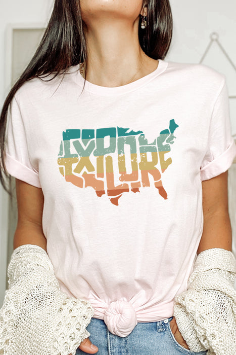 Explore Graphic Tee 5198