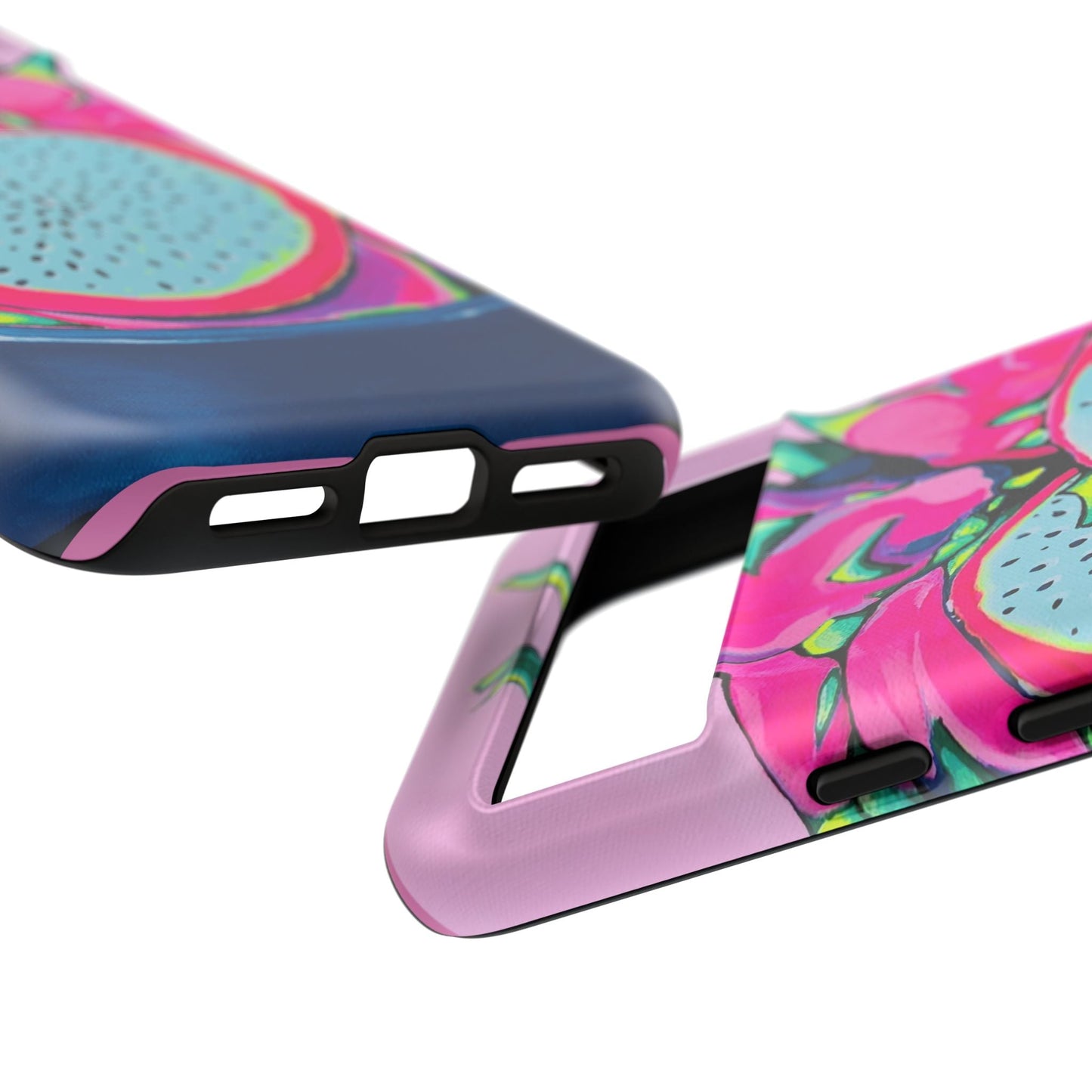 Neon Pink Dragon Fruit Tough Phone Case