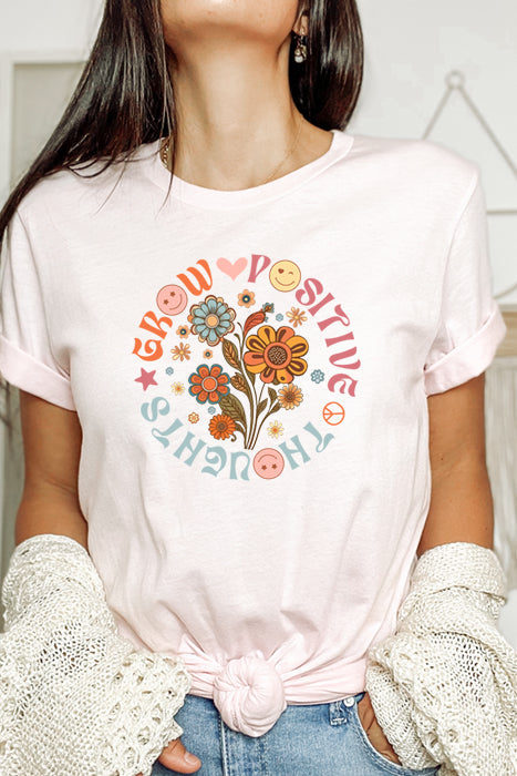 Grow Positive Thoughts Tee 5209