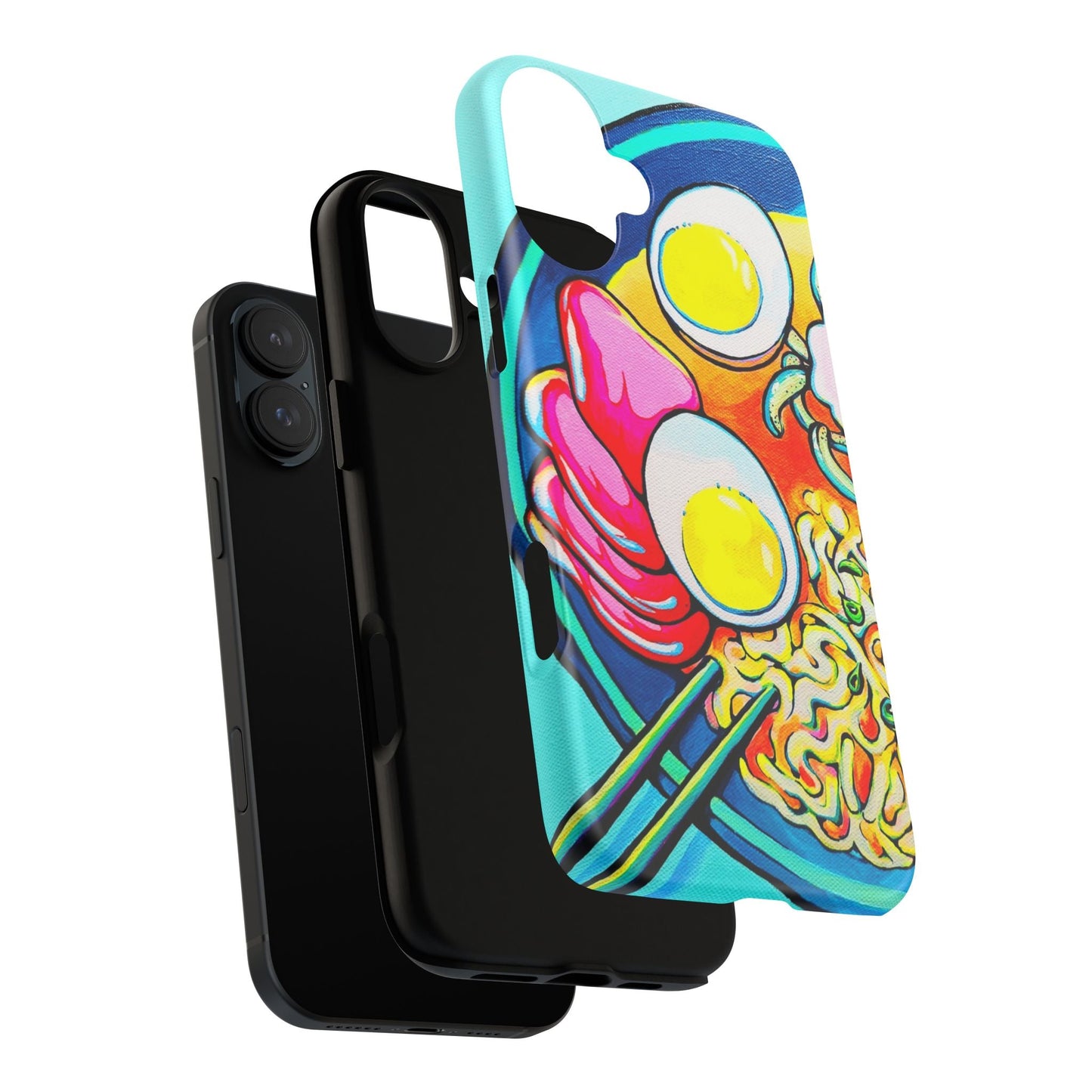Neon Ramen Tough Phone Case