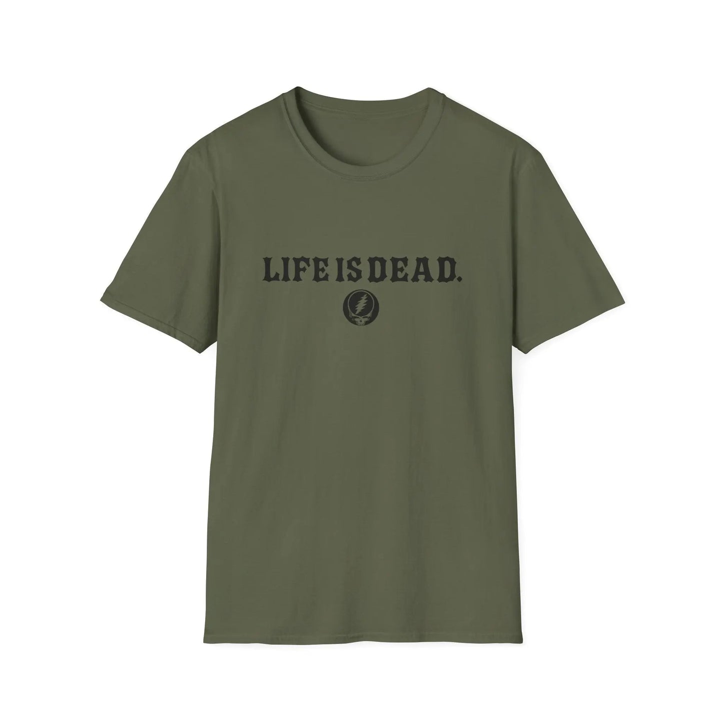 Shreddin' Jerry - Life is dead.® Two-Sided Print Grateful Dead T-Shirt