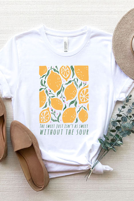 Lemon Sweet & Sour Graphic Tee 5281