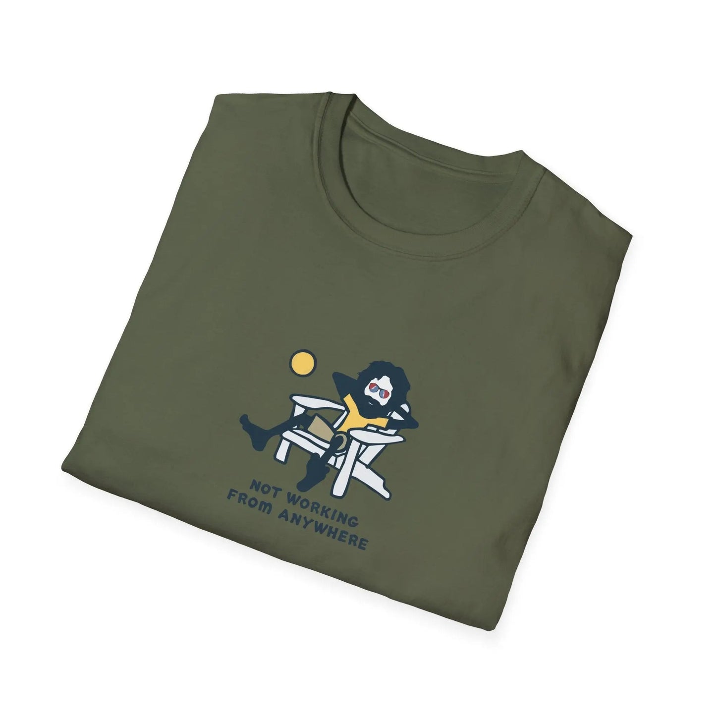 Life is dead.® Jerry's Not Working from Anywhere Grateful Dead T-Shirt
